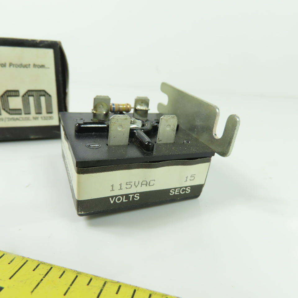 ICM MMS115A1Y15B Time Delay Relay 115VAC 15 Secs NEW