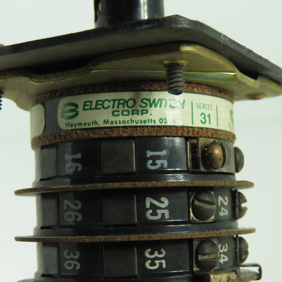 Electro Switch Series 31 Ammeter Voltmeter Switch 600VAC 10A