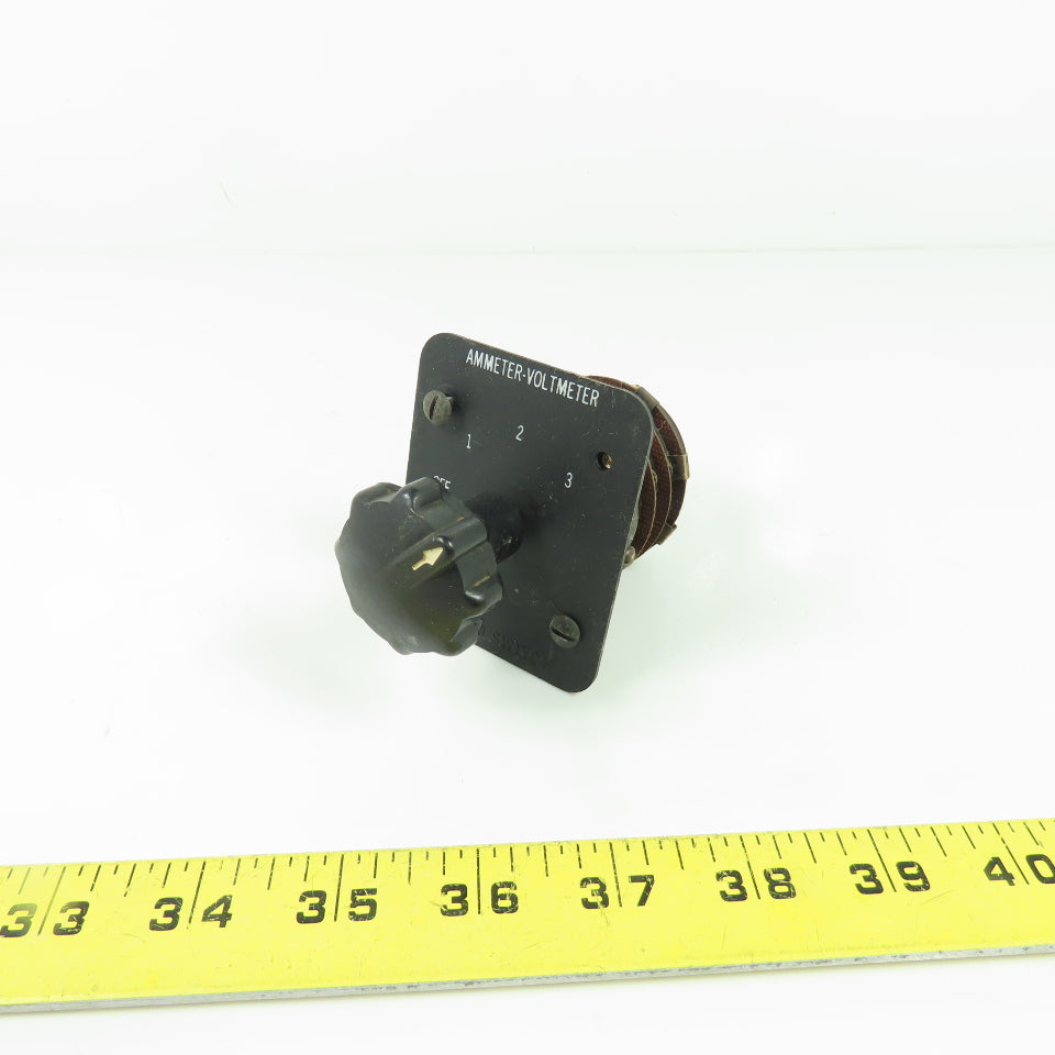 Electro Switch Series 31 Ammeter Voltmeter Switch 600VAC 10A