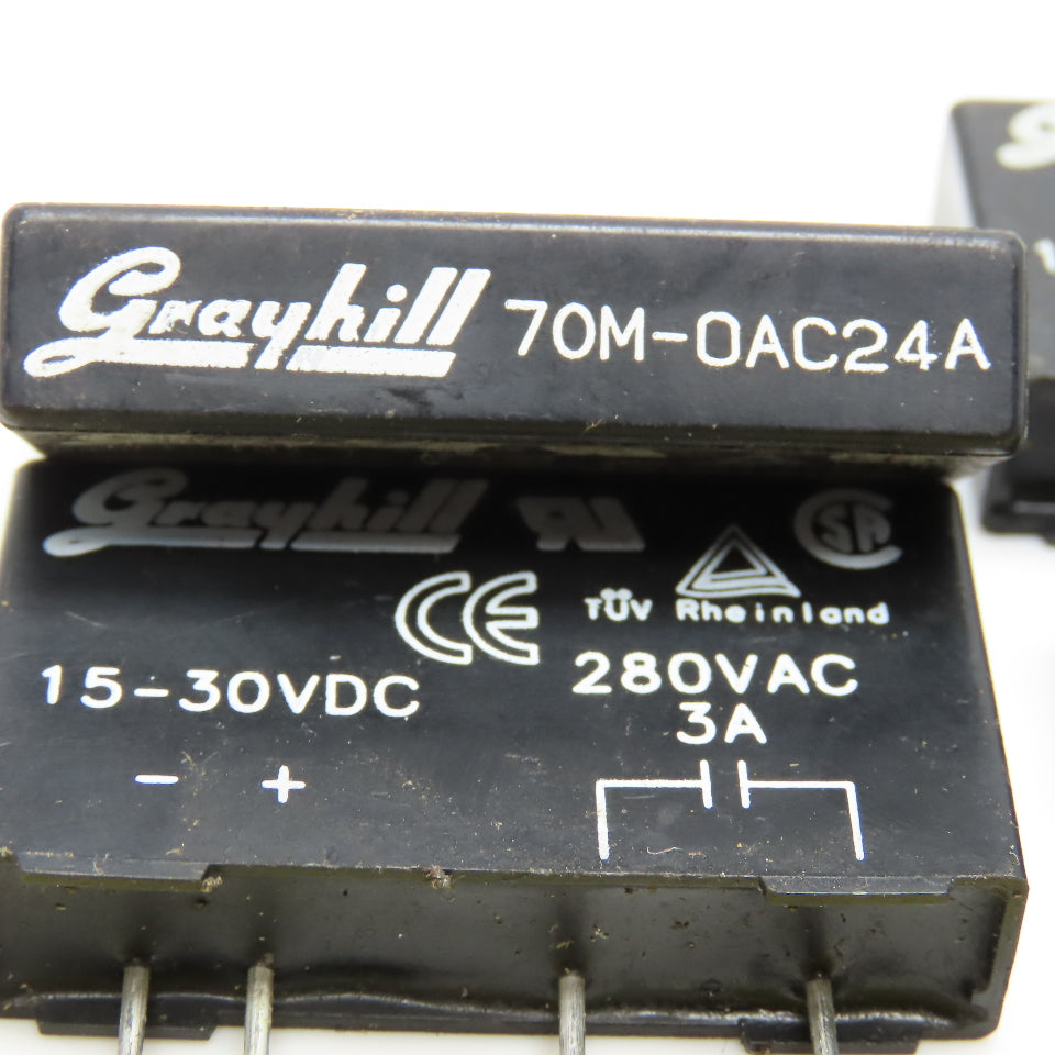 Grayhill 70M-OAC24A Mini I/O Module DC Output 15-30VDC Lot Of 4