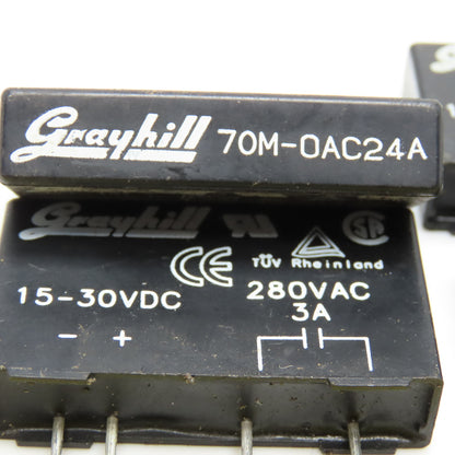 Grayhill 70M-OAC24A Mini I/O Module DC Output 15-30VDC Lot Of 4