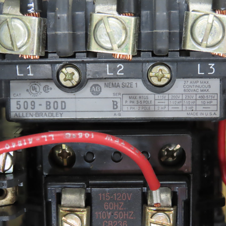 Allen-Bradley 512-BJB-6XP-24R Combination Motor Controller Starter Size 1 10HP