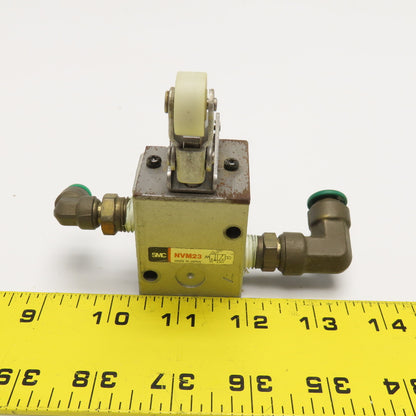 SMC NVM23 2 Way Pneumatic Limit Switch 1/4" NPT