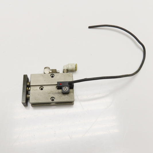 Humphrey 10x1/2 10mm Bore x 1/2" Stroke Twin Rod Cylinder 10-32 Ports