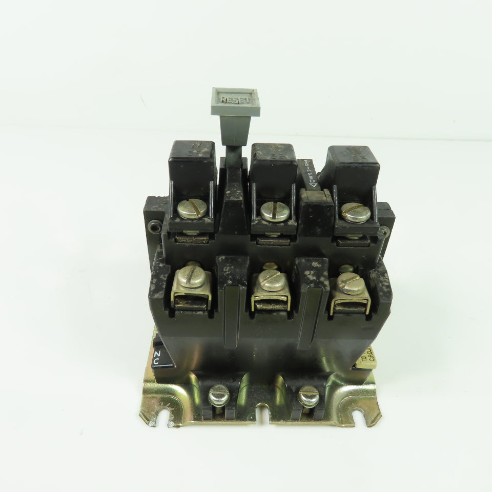Allen Bradley 592-B0V16 Ser B Nema A600 Overload Relay 120-600VAC Control