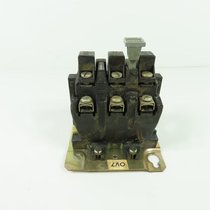 Allen Bradley 592-B0V16 Ser B Nema A600 Overload Relay 120-600VAC Control