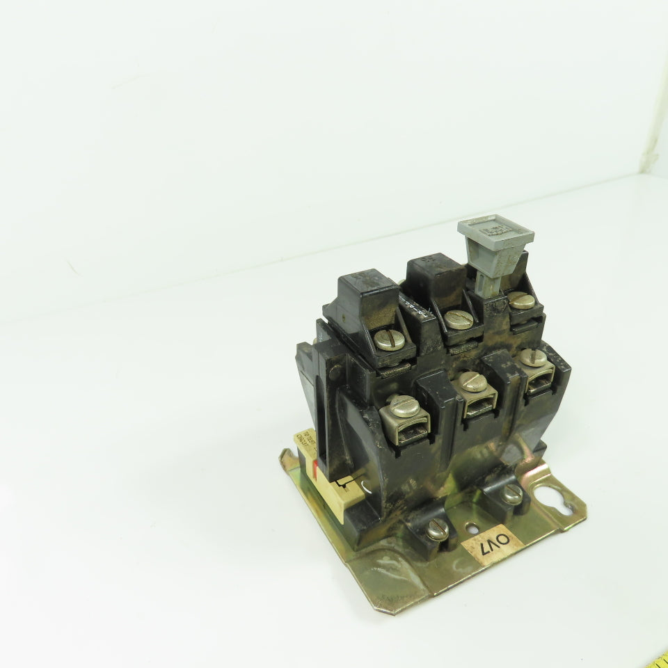 Allen Bradley 592-B0V16 Ser B Nema A600 Overload Relay 120-600VAC Control