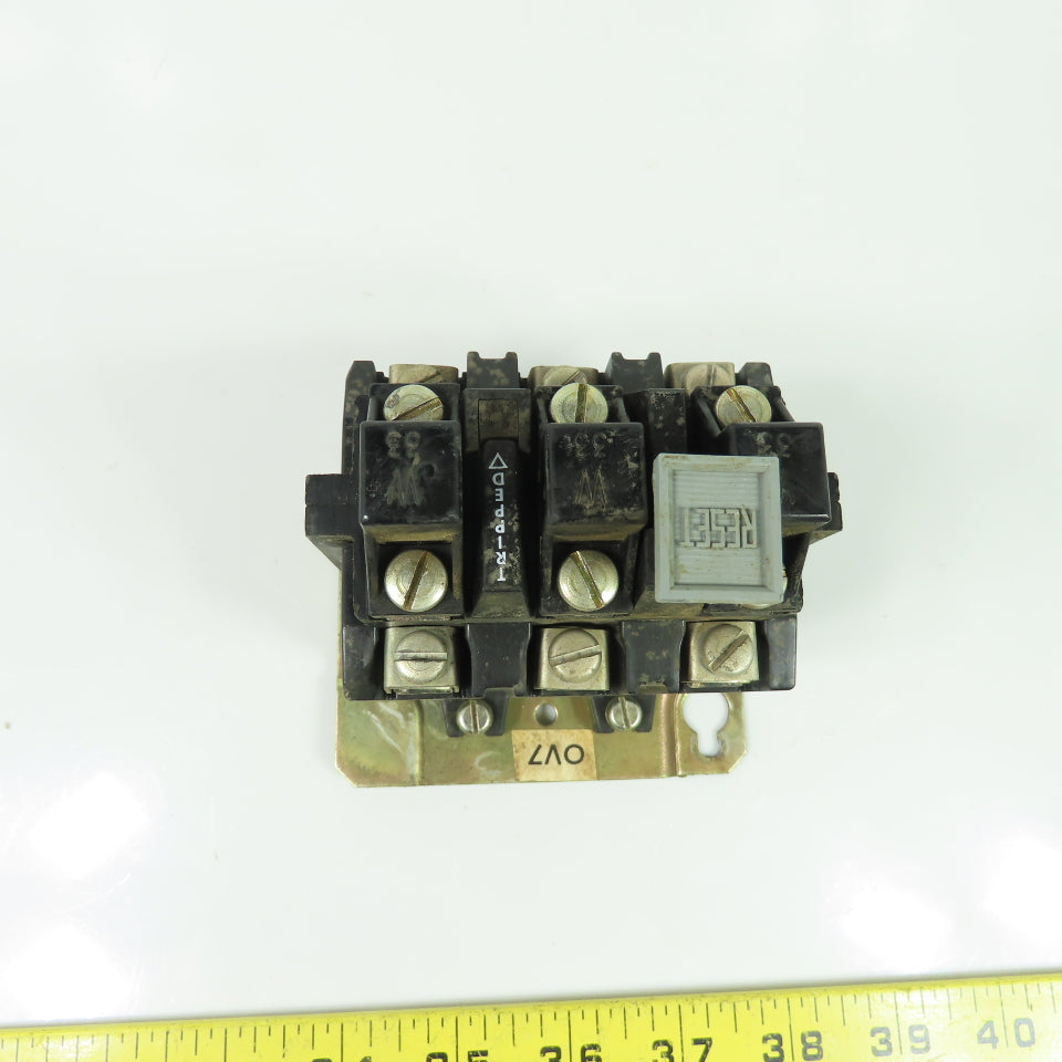Allen Bradley 592-B0V16 Ser B Nema A600 Overload Relay 120-600VAC Control