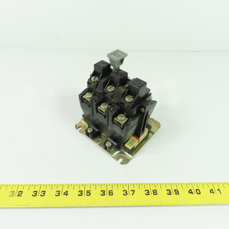 Allen Bradley 592-B0V16 Ser B Nema A600 Overload Relay 120-600VAC Control