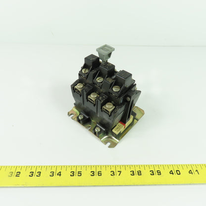 Allen Bradley 592-B0V16 Ser B Nema A600 Overload Relay 120-600VAC Control
