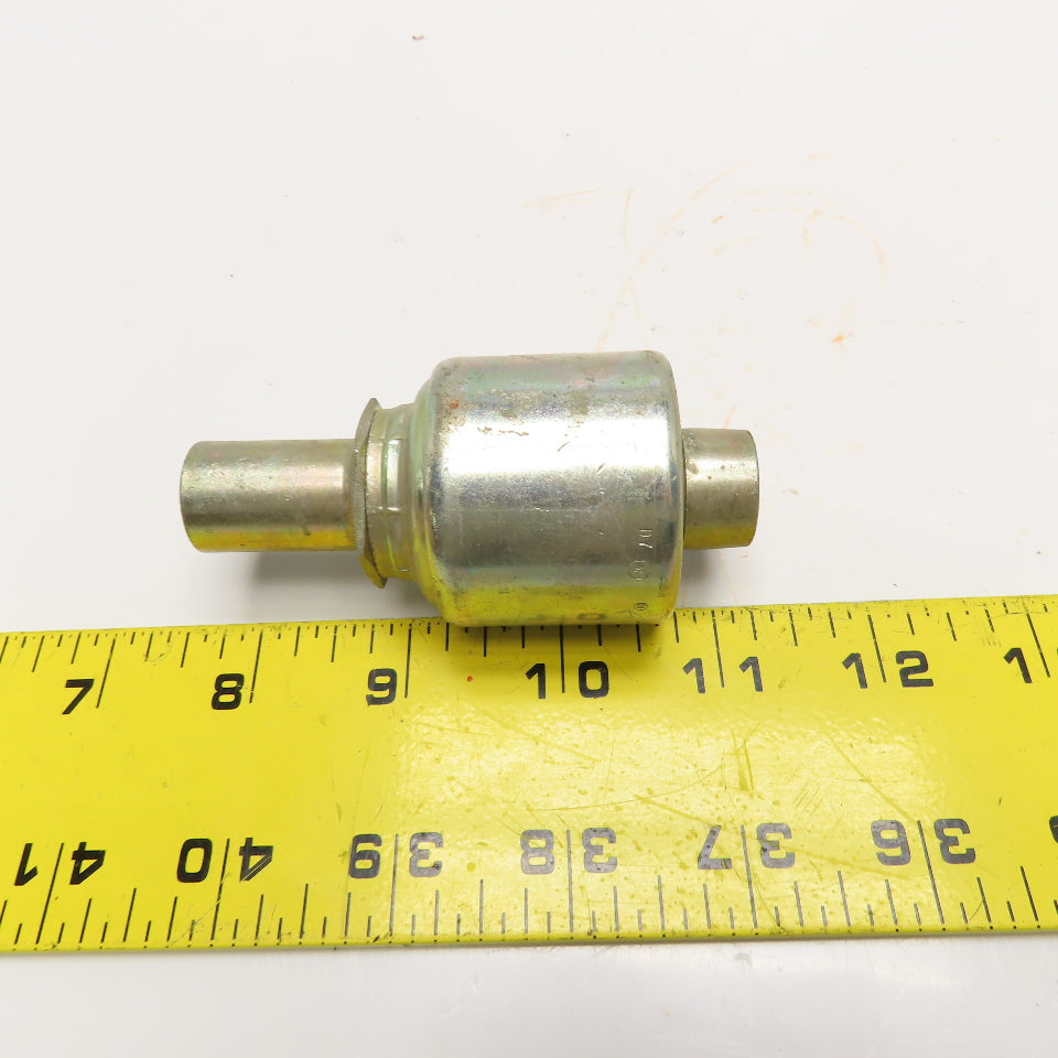 Gates G25750-1218 3/4" (-12) ID Hose Crimp x 18mm Metric Stand Pipe Fitting