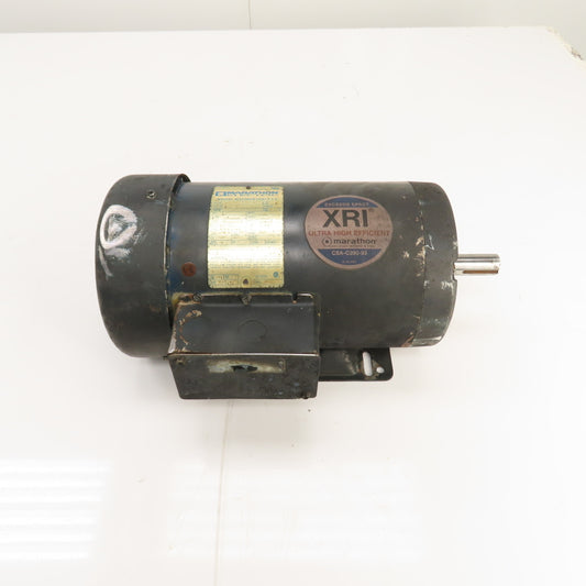 Marathon E2107 NVF145TTFR16035AA 2HP Electric Motor 208-230/460V 1705RPM 145T