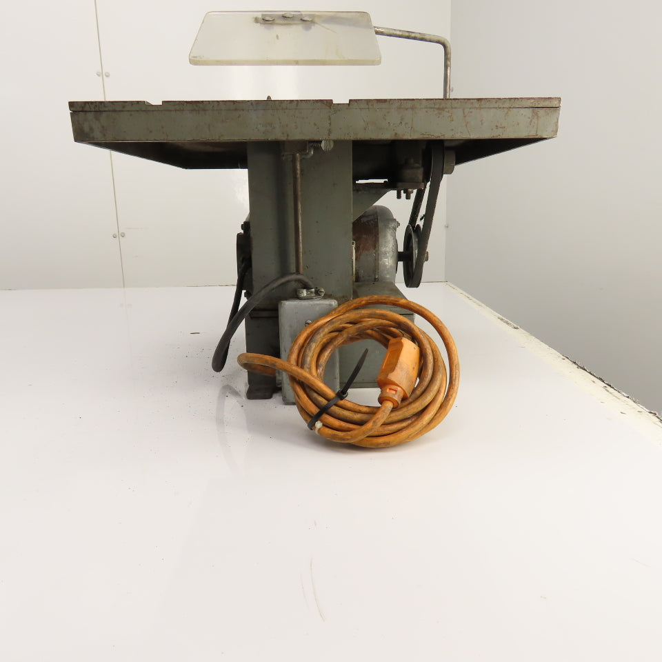 6" Metal Cutting Table Saw 16" x 15" Top 115/20-230V Tested