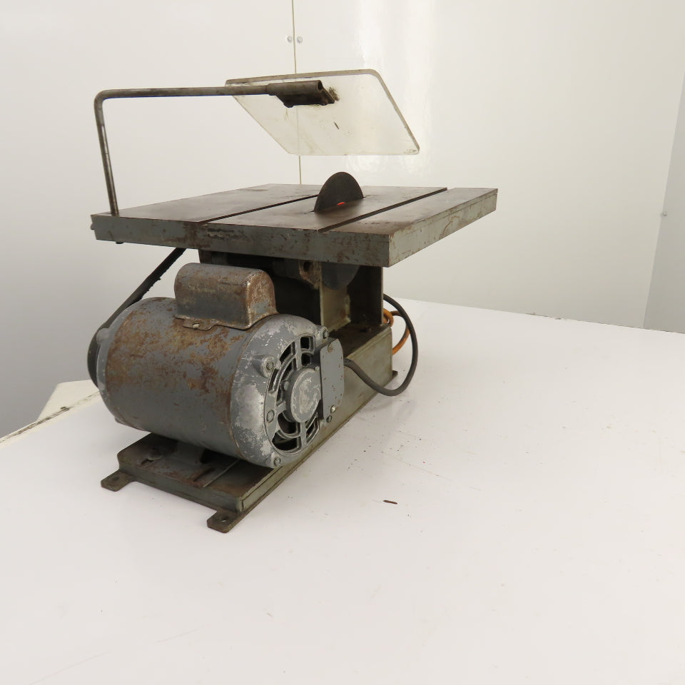 6" Metal Cutting Table Saw 16" x 15" Top 115/20-230V Tested