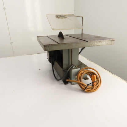 6" Metal Cutting Table Saw 16" x 15" Top 115/20-230V Tested
