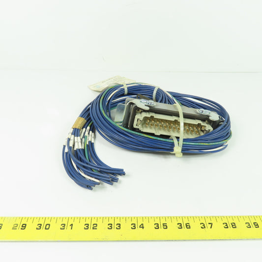 Energy Electric H24EG16-MR-W3 24 Pos Male Receptacle 3' Long