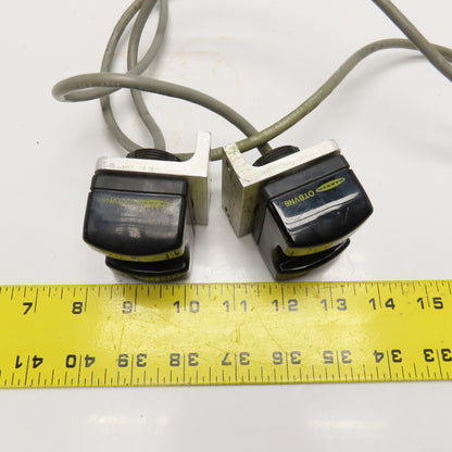 Banner OTBVN6 Optical Touch Button Momentary Contact 10-30VDC Lot Of 2