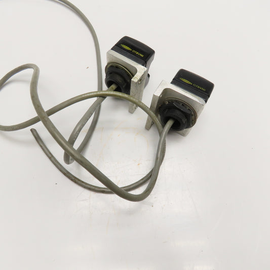 Banner OTBVN6 Optical Touch Button Momentary Contact 10-30VDC Lot Of 2