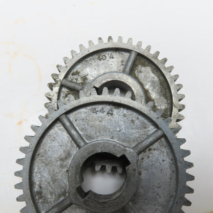 64, 54A, 40A, 44A, 52, 56A, 46 Misc Lot Lathe Machine Gears Lot Of 7