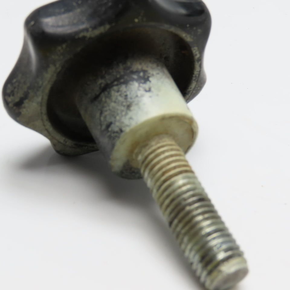 M12x1.0 Threaded Stud Hard Plastic Knob 3" OAL
