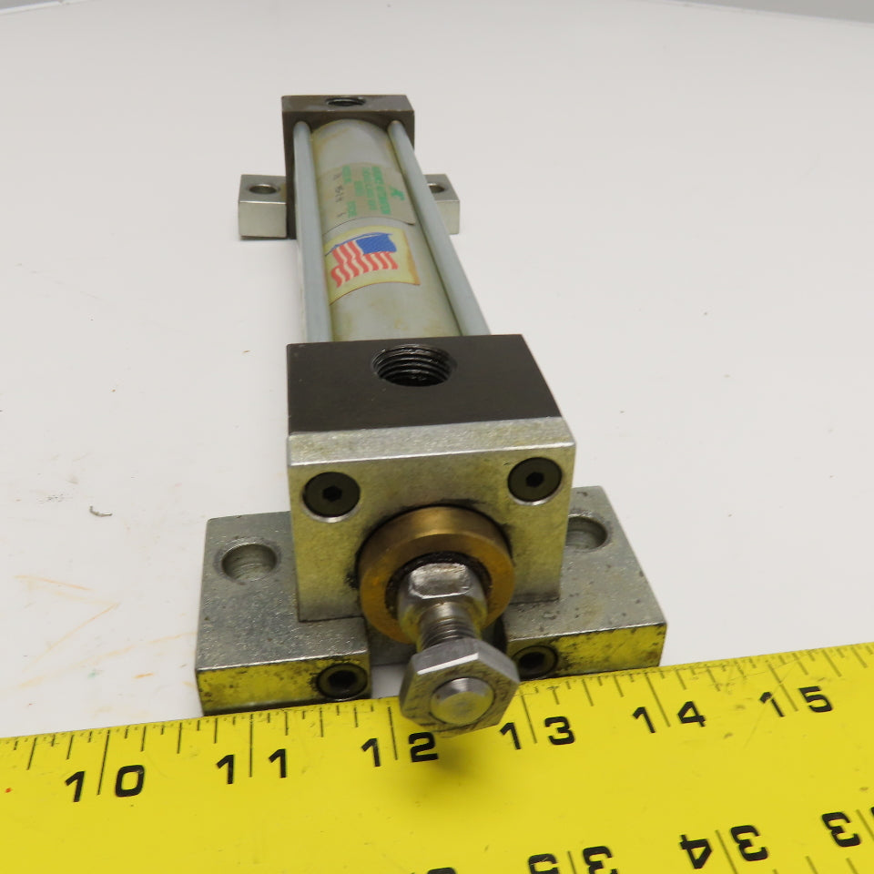 AAC MS-2 H 1-1/2" Bore x 6" Stroke Double Acting Hydraulic Pneumatic Cylinder