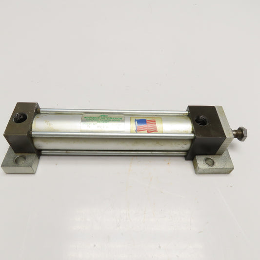 AAC MS-2 H 1-1/2" Bore x 6" Stroke Double Acting Hydraulic Pneumatic Cylinder