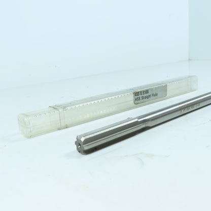 Yankee 433 0.5100 Chucking Reamer 0.5100" HSS Straight 6 Flute HSS 8" OAL