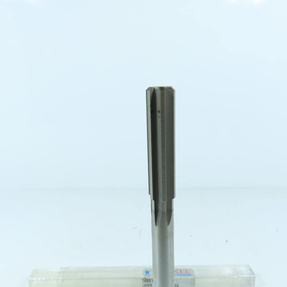 Yankee 433 0.5100 Chucking Reamer 0.5100" HSS Straight 6 Flute HSS 8" OAL
