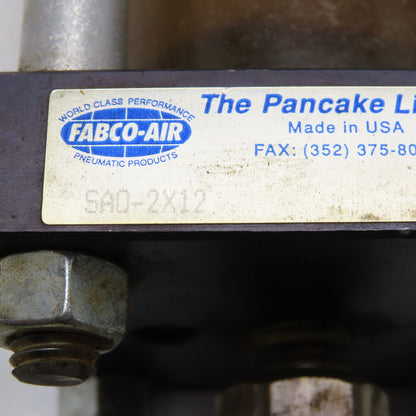 Fabco Air SA0-2X12 2" x 12" Air-Oil Tank 1/4" NPT