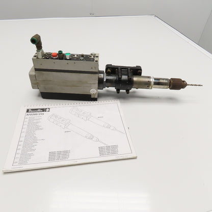 Desoutter AFD205 Autofeed Drill Unit 4350RPM 0-3/8" Chuck 1-1/2" Stroke