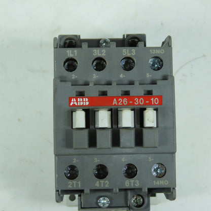 ABB A26-30-10 45A 4-Pole Contactor 110-120V Coil