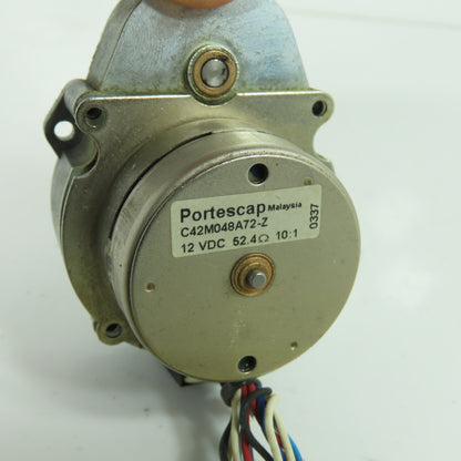 Portescap C42M048A72-Z Gear Stepper Motor 12VDC 10:1 Ratio