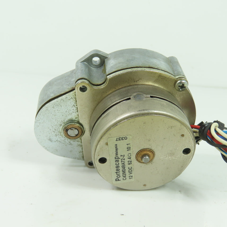 Portescap C42M048A72-Z Gear Stepper Motor 12VDC 10:1 Ratio