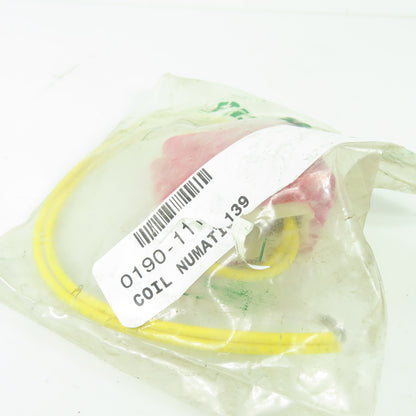 Numatics 139-132P Coil 120V 60Hz