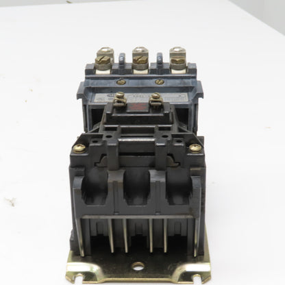 Allen-Bradley SerB 60A Motor Starter 115-120V Coil 600VAC Max
