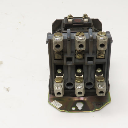 Allen-Bradley SerB 60A Motor Starter 115-120V Coil 600VAC Max