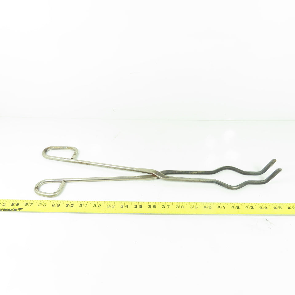 Stainless Steel Flask Tongs 20" OAL