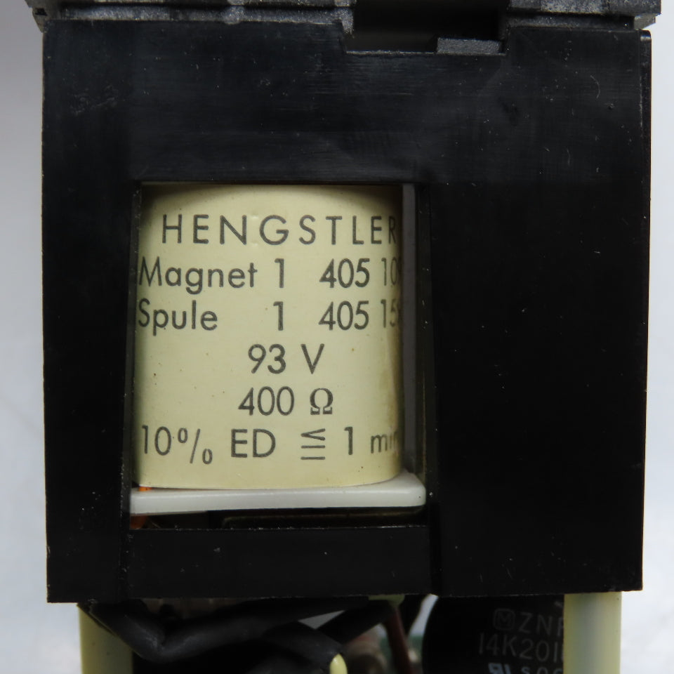 Hecon A0422005 115VAC Manual Reset Electromechanical Counter