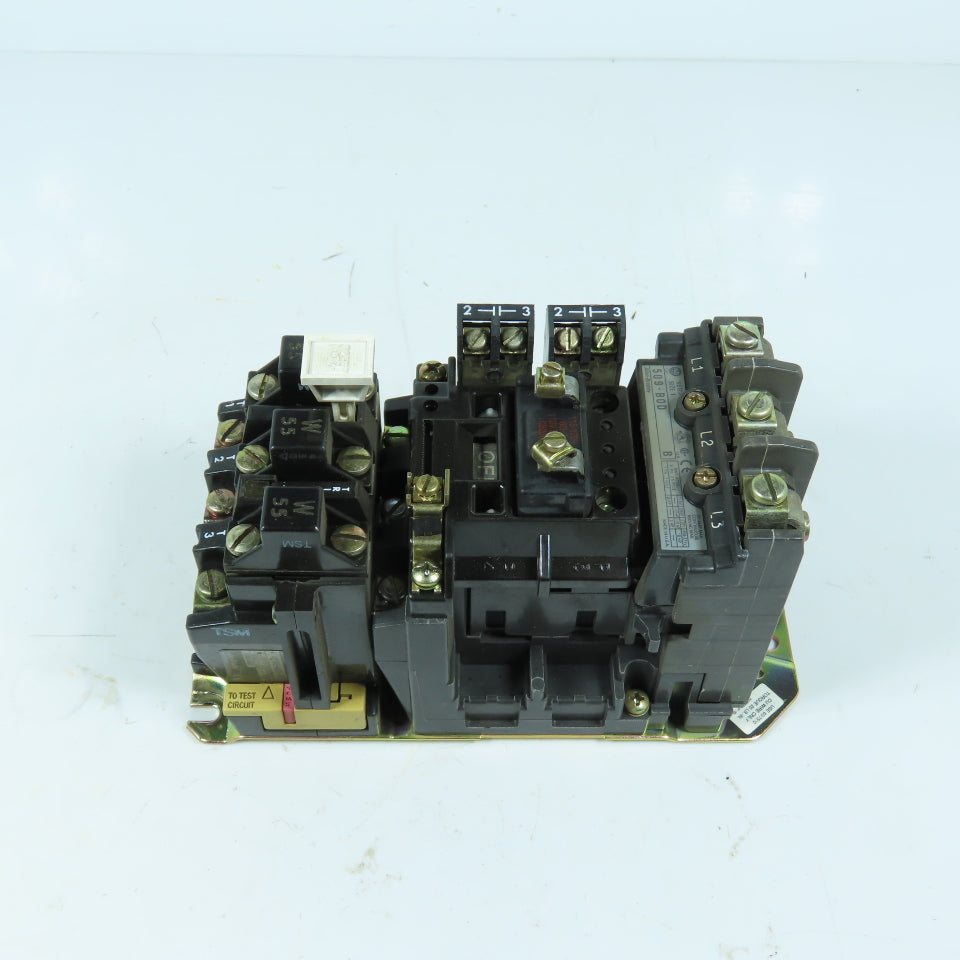 Allen-Bradley 509-BOD NEMA Size 1 Motor Starter 120V W/Overload 42185-800-01 W55