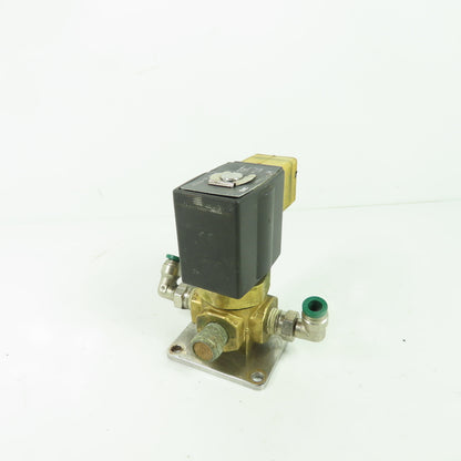 SMC VX3330V-02N-5D01-B 3-Port Solenoid Valve 1/4" NPT 24VDC