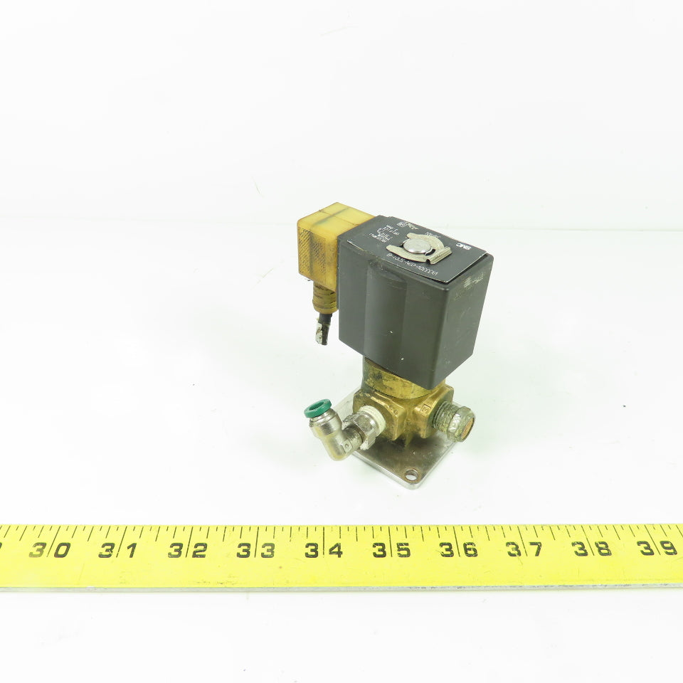 SMC VX3330V-02N-5D01-B 3-Port Solenoid Valve 1/4" NPT 24VDC