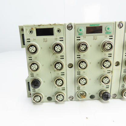 Numatics 240-208 8 Input I/O Module PNP G3 Series Lot Of 5