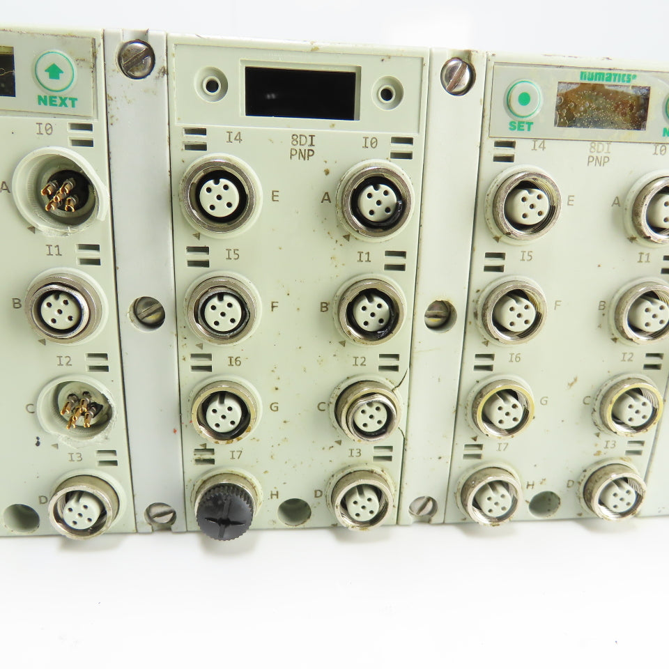 Numatics 240-208 8 Input I/O Module PNP G3 Series Lot Of 5