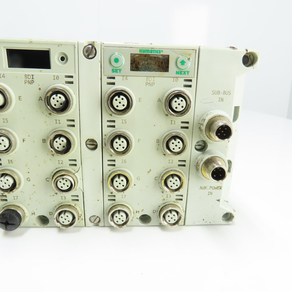Numatics 240-208 8 Input I/O Module PNP G3 Series Lot Of 5