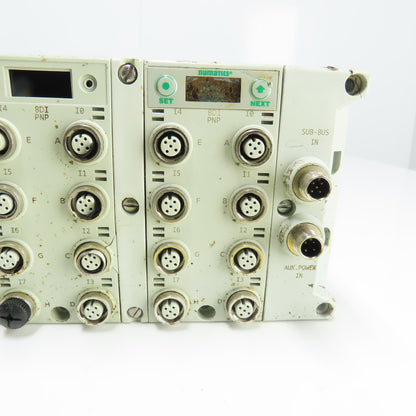 Numatics 240-208 8 Input I/O Module PNP G3 Series Lot Of 5