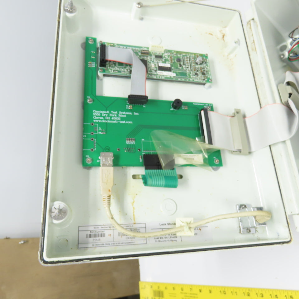Cincinnati Test Systems I24-1W2B1E-PA111A4X1A-X Sentinel Leak Test Instrument