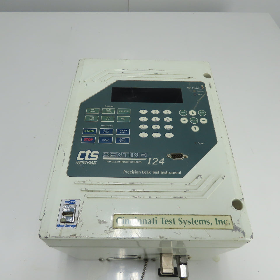 Cincinnati Test Systems I24-1W2B1E-PA111A4X1A-X Sentinel Leak Test Instrument