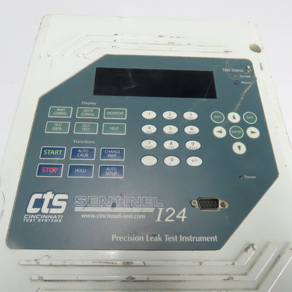 Cincinnati Test Systems I24-1W2B1E-PA111A4X1A-X Sentinel Leak Test Instrument