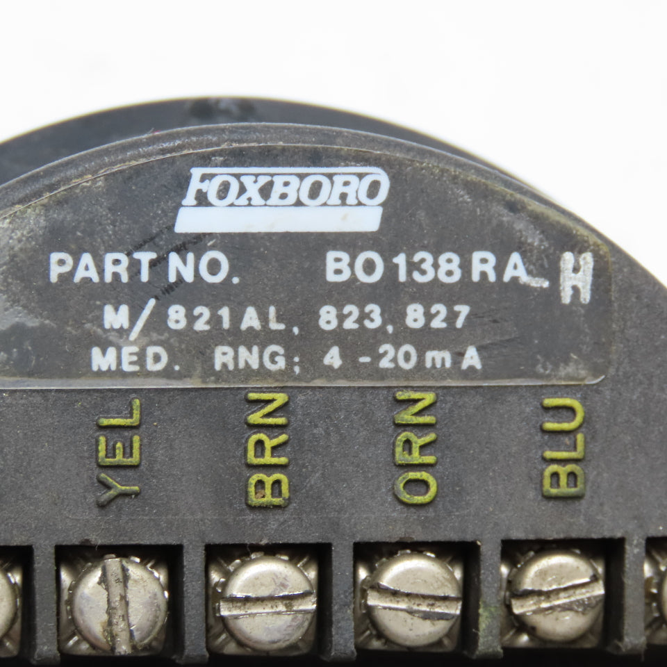 Foxboro BO138RA H 4-20mA Pressure Transmitter Analog Output