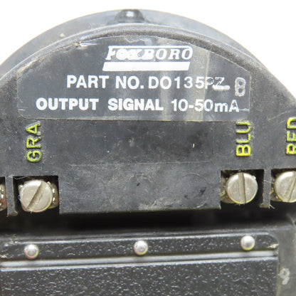 Foxboro DO135PB B 10-50mA Output Pressure Transmitter